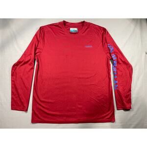 Magellan Outdoors Women's Red Fishing Gear Long Sleeve Active Classic Fit XL